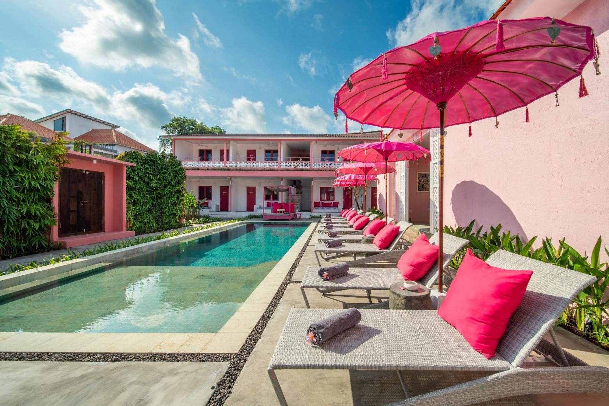 Pinkprivate Balangan - For Cool Adults Only Bed and Breakfast Jimbaran Exteriör bild