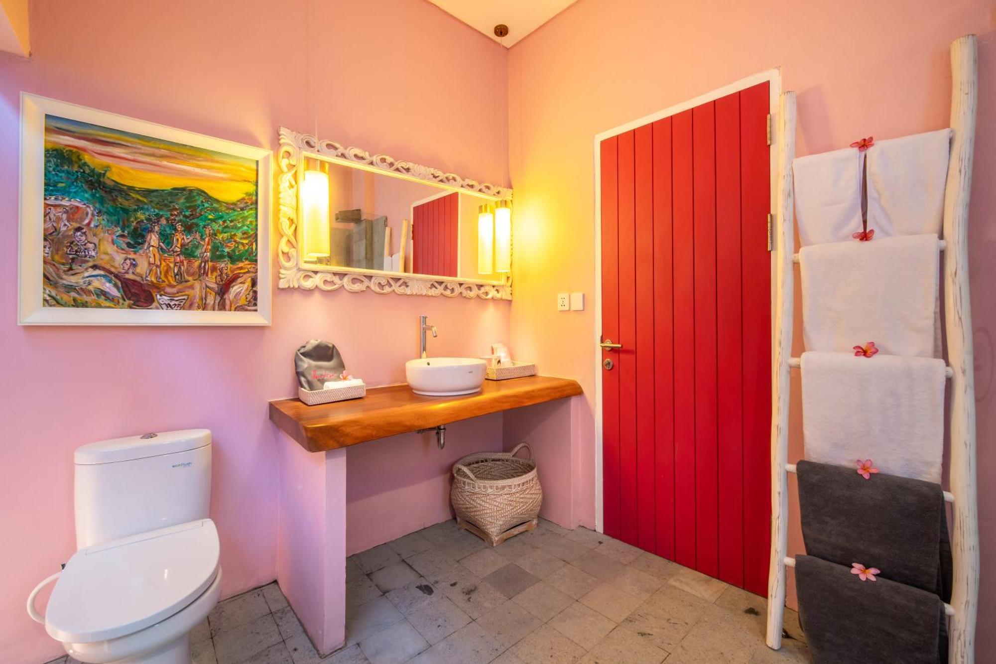 Pinkprivate Balangan - For Cool Adults Only Bed and Breakfast Jimbaran Exteriör bild