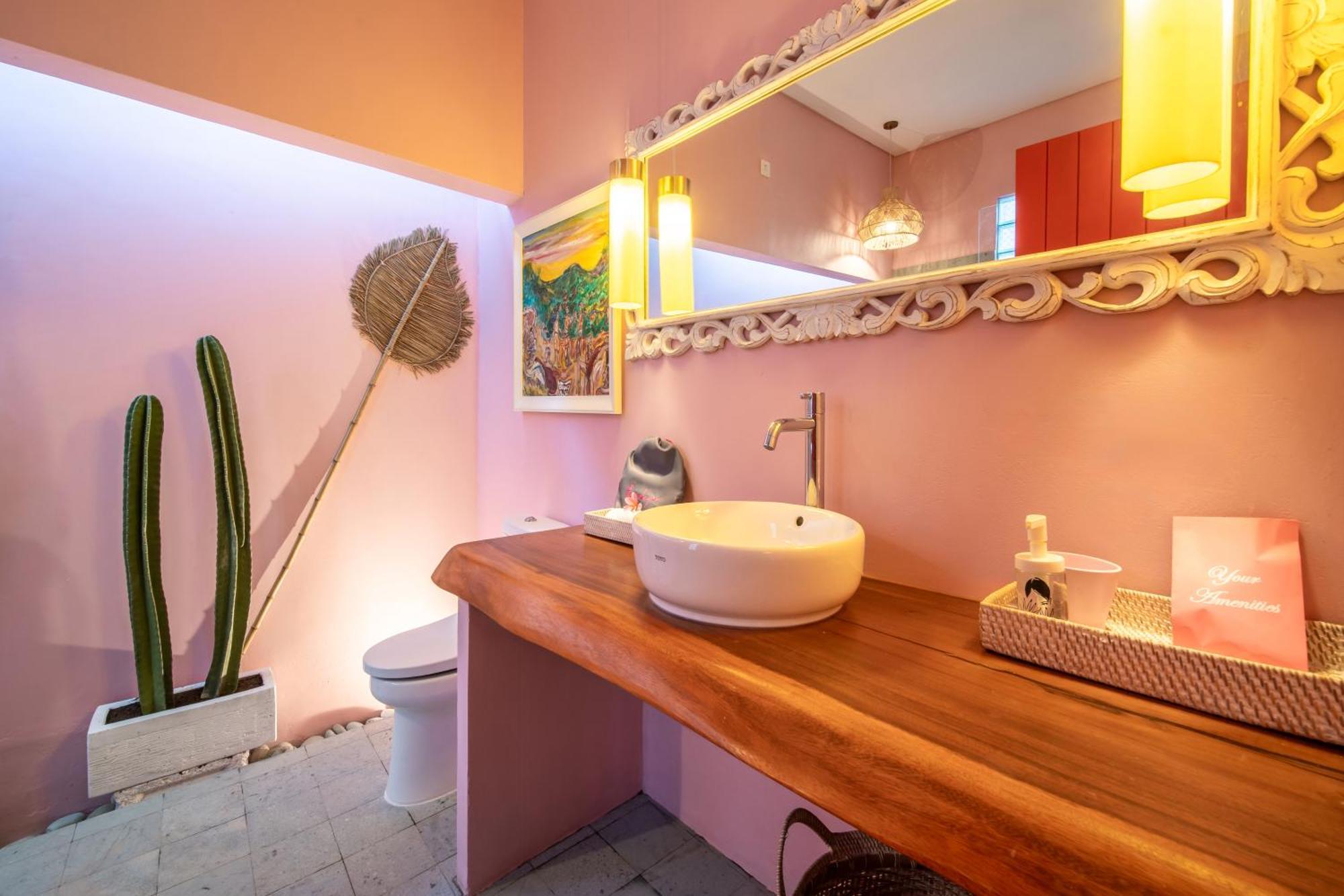 Pinkprivate Balangan - For Cool Adults Only Bed and Breakfast Jimbaran Exteriör bild