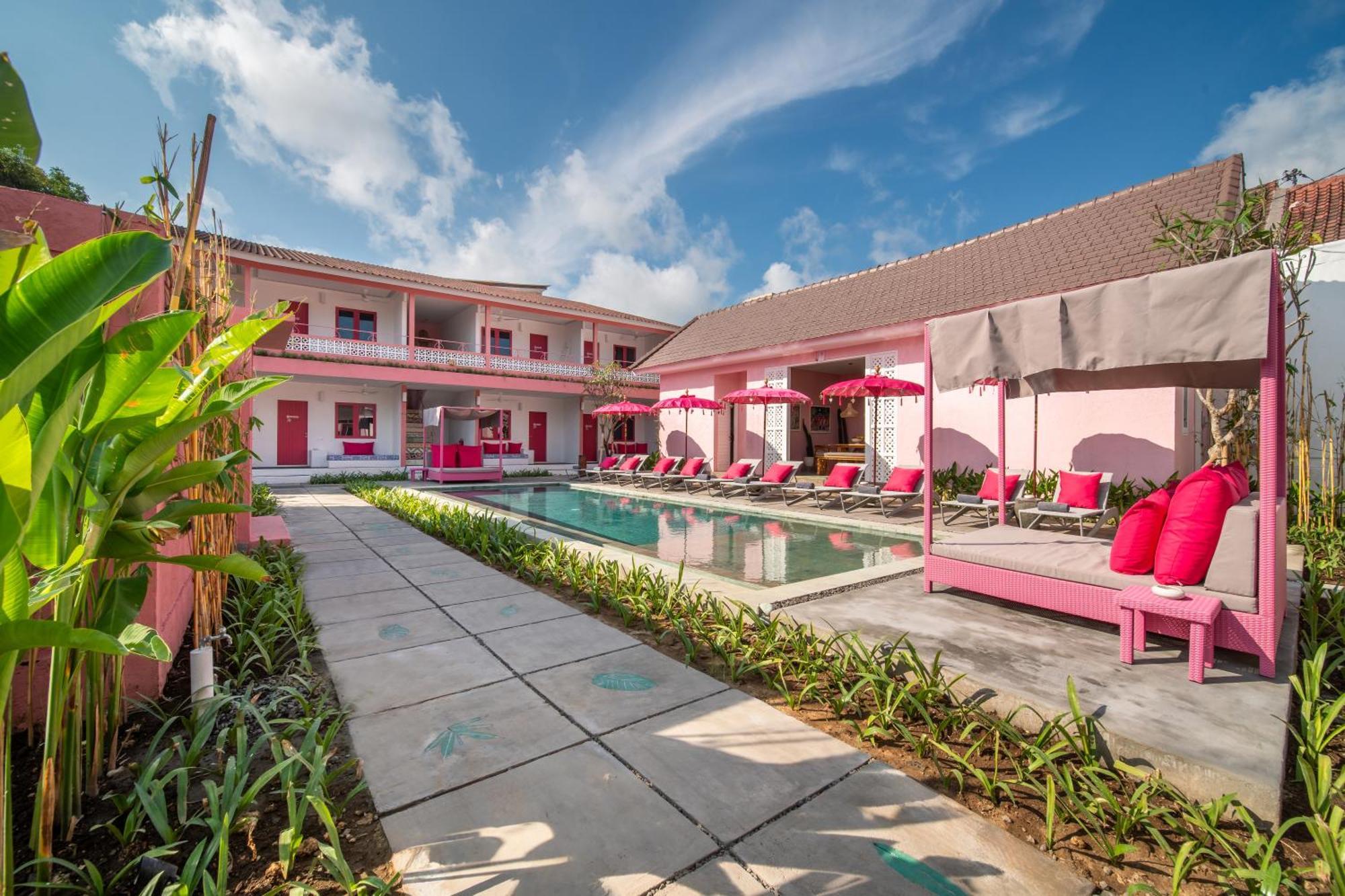 Pinkprivate Balangan - For Cool Adults Only Bed and Breakfast Jimbaran Exteriör bild