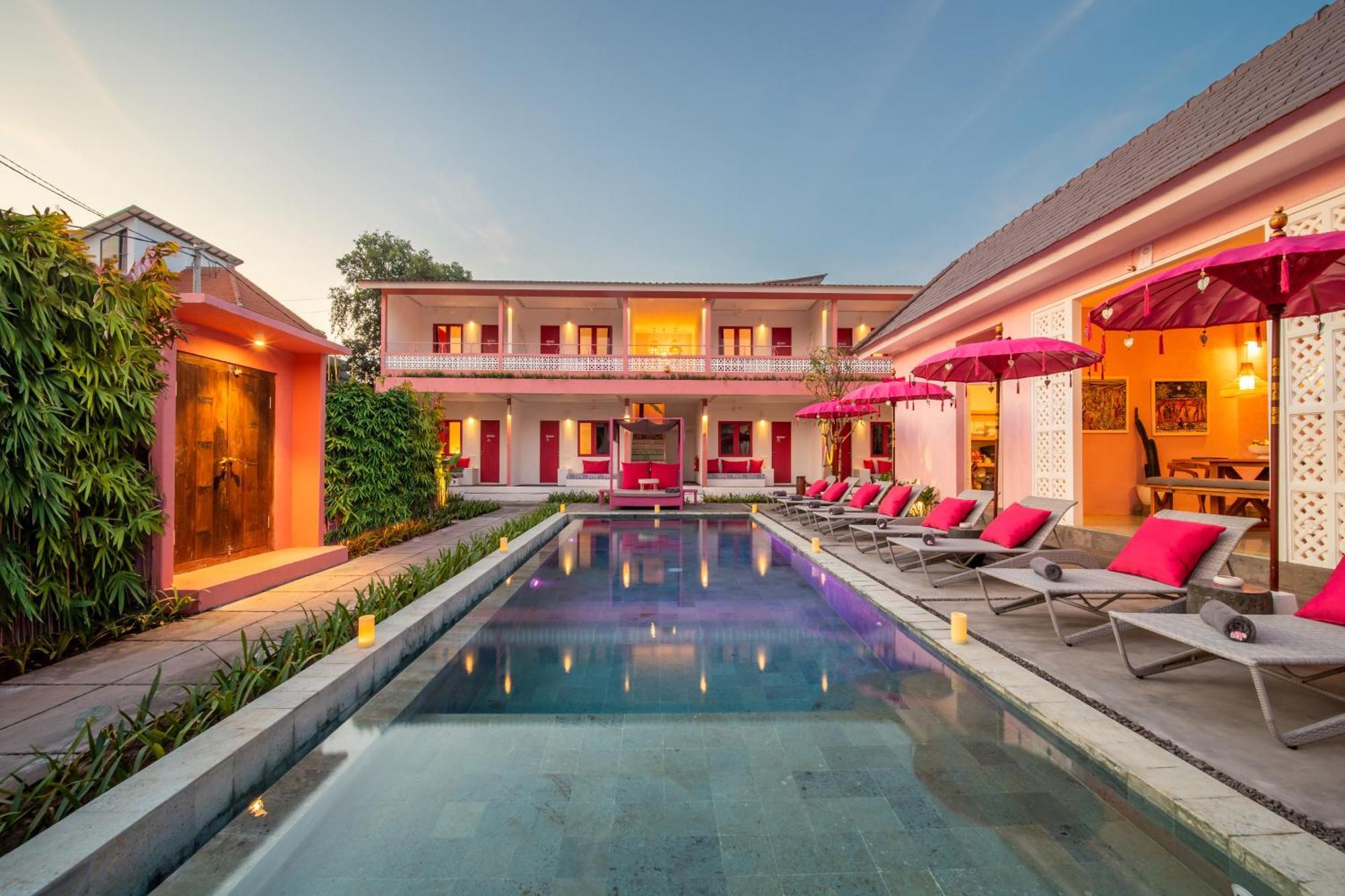 Pinkprivate Balangan - For Cool Adults Only Bed and Breakfast Jimbaran Exteriör bild