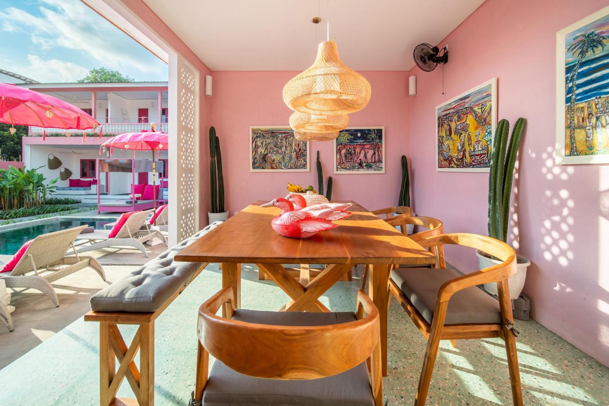 Pinkprivate Balangan - For Cool Adults Only Bed and Breakfast Jimbaran Exteriör bild